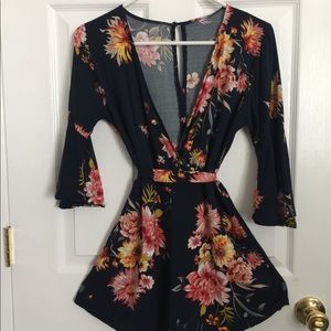 Floral Romper